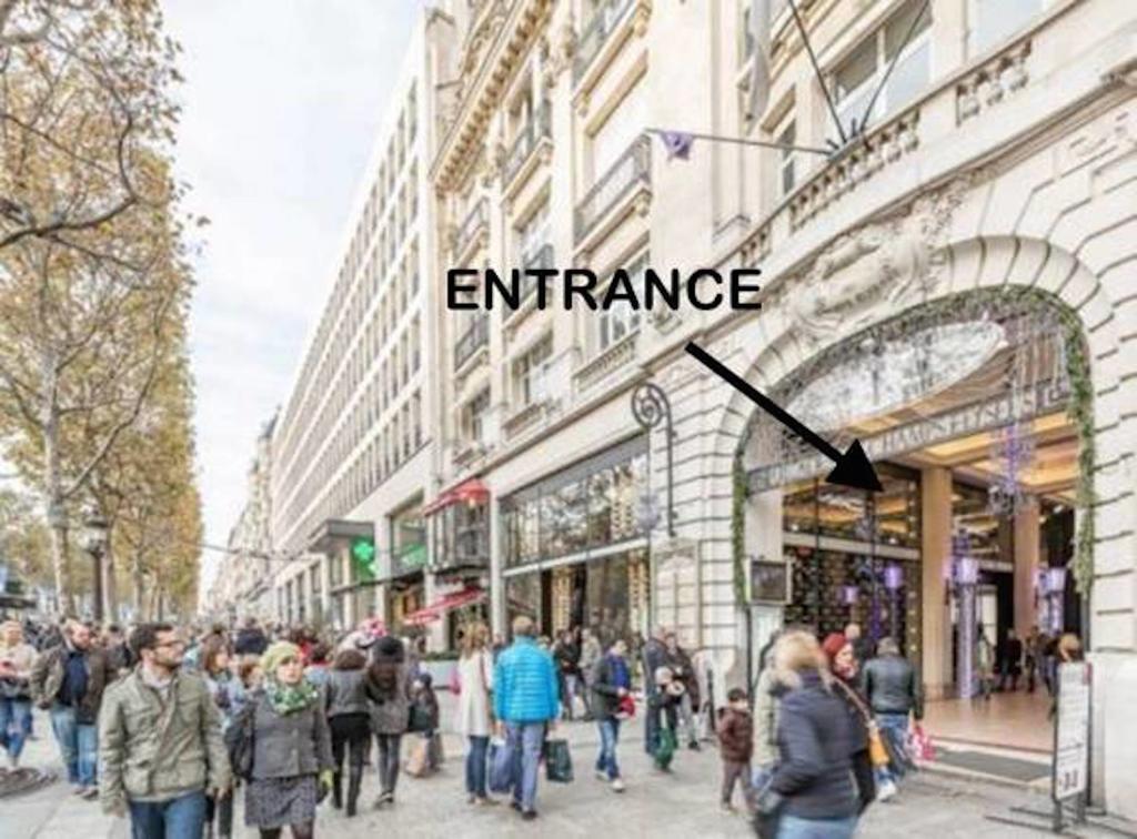 Apartmán Private Studio - Avenue Des Champs-Elysees Paříž Exteriér fotografie